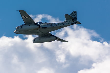 couteau schmid, Me-262, WW2, avion, spectacle aérien, Air14, Payerne