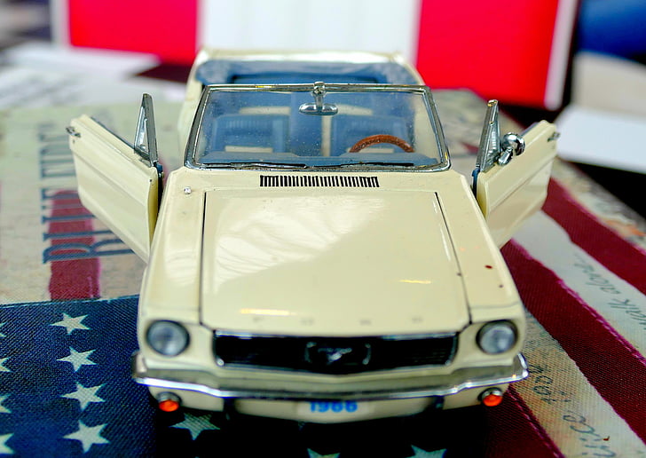 model vozu, Kabriolet, nostalgie, automobilový průmysl, Oldtimer, dětské hračky, stáří vozu