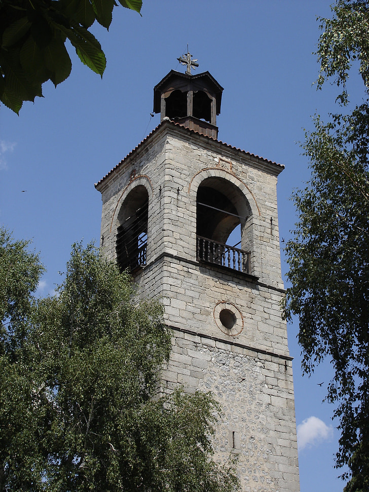 Bansko, baznīca, zvanu tornis