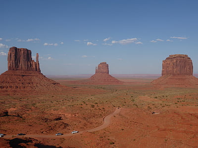 palčniki, Navajo, plemenski park, sledenje, puščava, ZDA, Utah