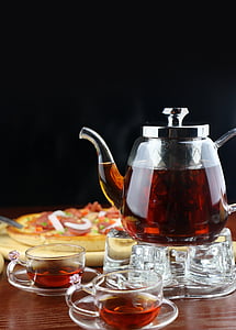 bebidas, chá preto, Índia darjeeling