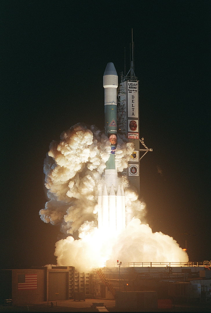 Delta ii, raskas raketti, NASA, Cape canaveral, tilaa, käynnistää, Rover
