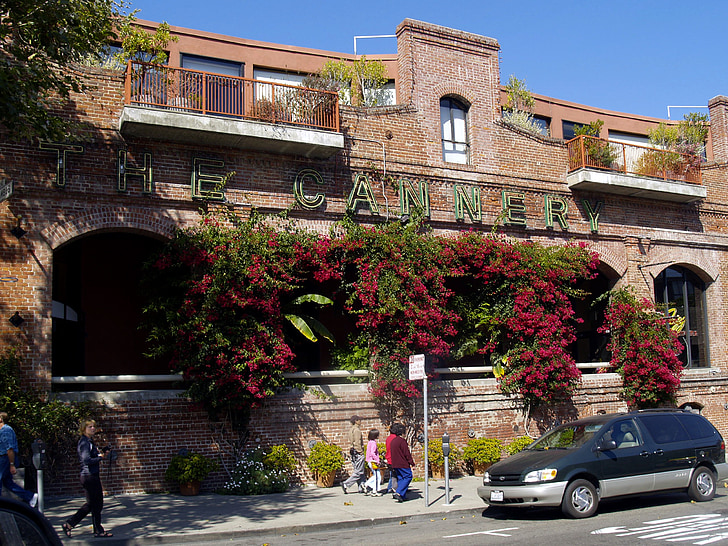 cannery, San francisco, Californien, USA, facade, turistattraktion, City