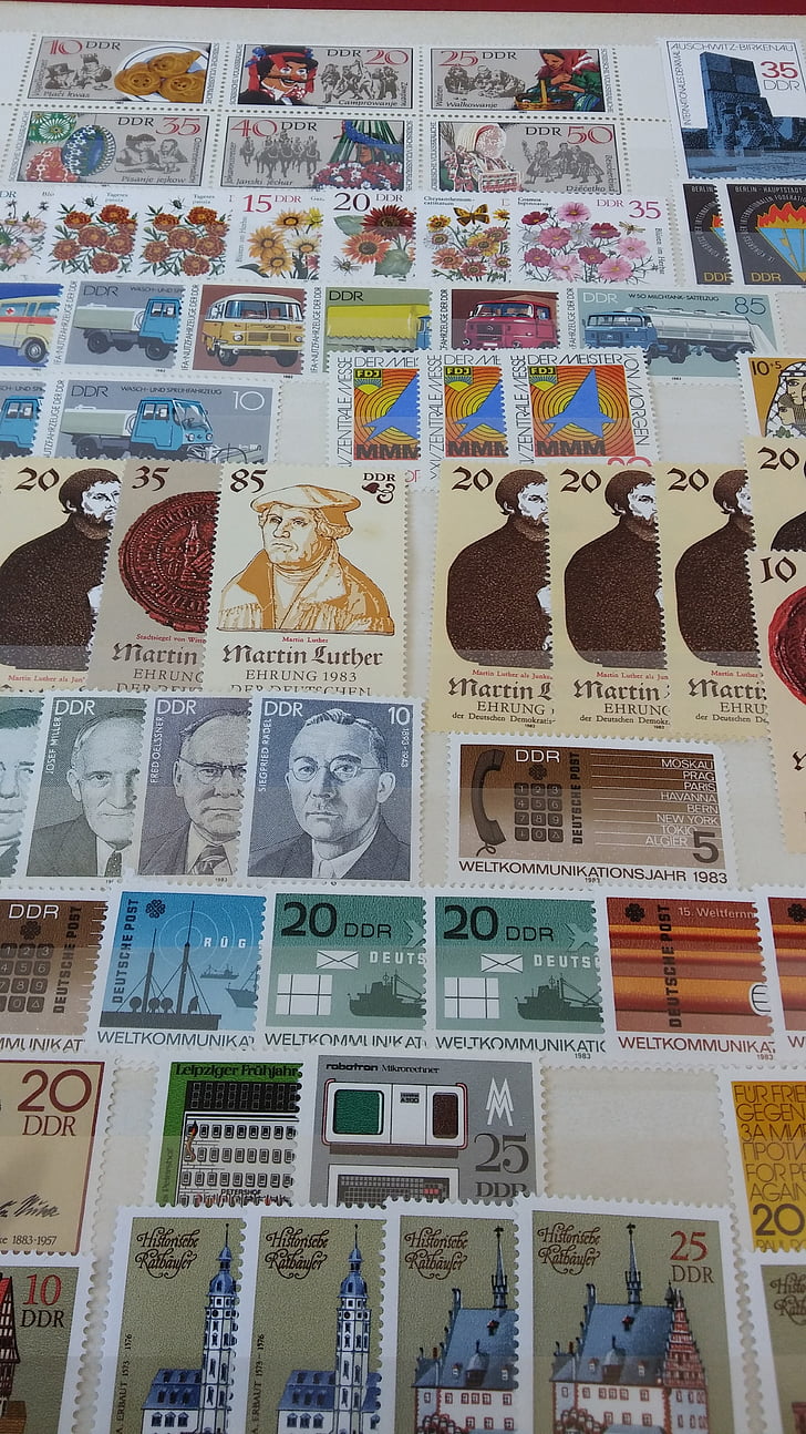 Briefmarken, Philatelie, Kollektion, Porto, Post