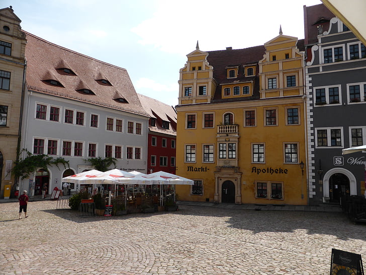 αγορά, Meissen, σπίτι της πόλης