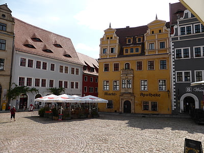 pasar, Meissen, rumah kota