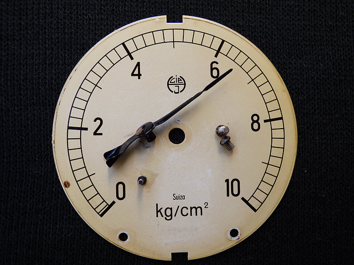disco, Quadrante, agulha, manómetro desarmado, tempo, relógio, número