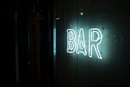 noapte, întuneric, lumini, bar, sărbătoare, Restaurantul, băuturi