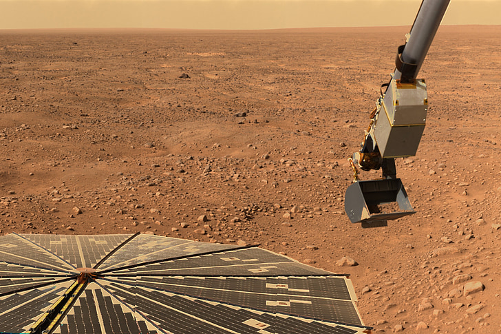 mars, planet, red planet, surface, mars rover, space probe, research into