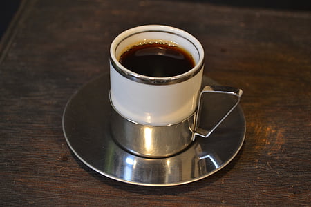 Cup, kohvi, Pires, tass kohvi, Hommikusöök, portselan tass, portselan