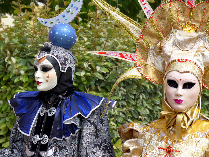 masker, Karnaval Venesia, masker Venesia