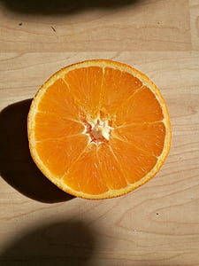 Orange, sommar, färsk, välsmakande, frukt