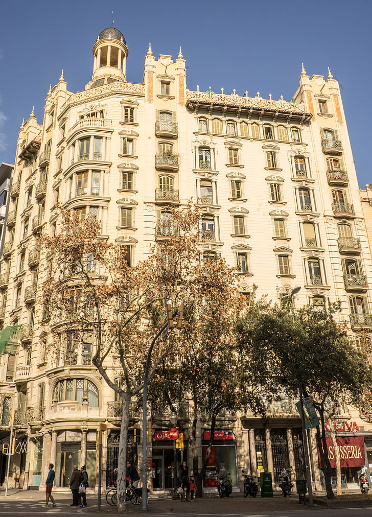 Barcelona, Spania, arkitektur, Europa, reise, turisme, bygge