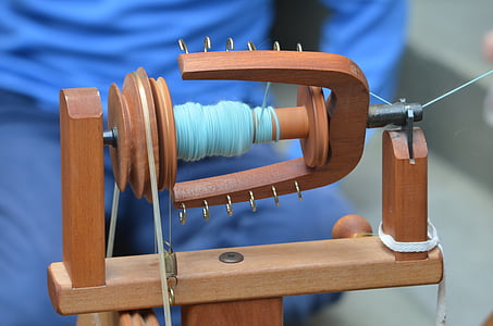 craft, spin, spinning wheel, hand labor, clothing
