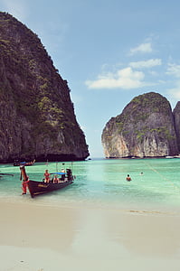 Thailand, Kepulauan, phiphi, Cantik, Pulau, laut, air