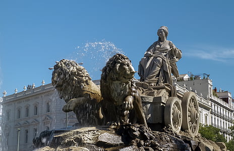 source, monument de Cybèle, Madrid