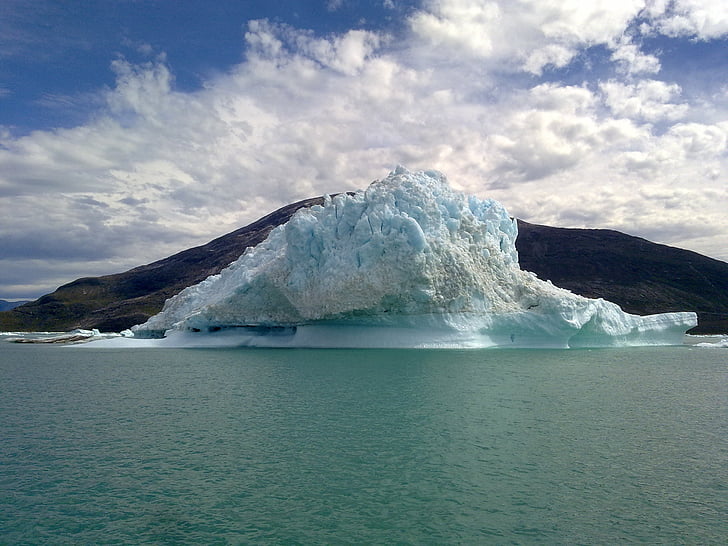 ledkalnis, Grenlandija, ledo, vandens, Gamta, Arkties