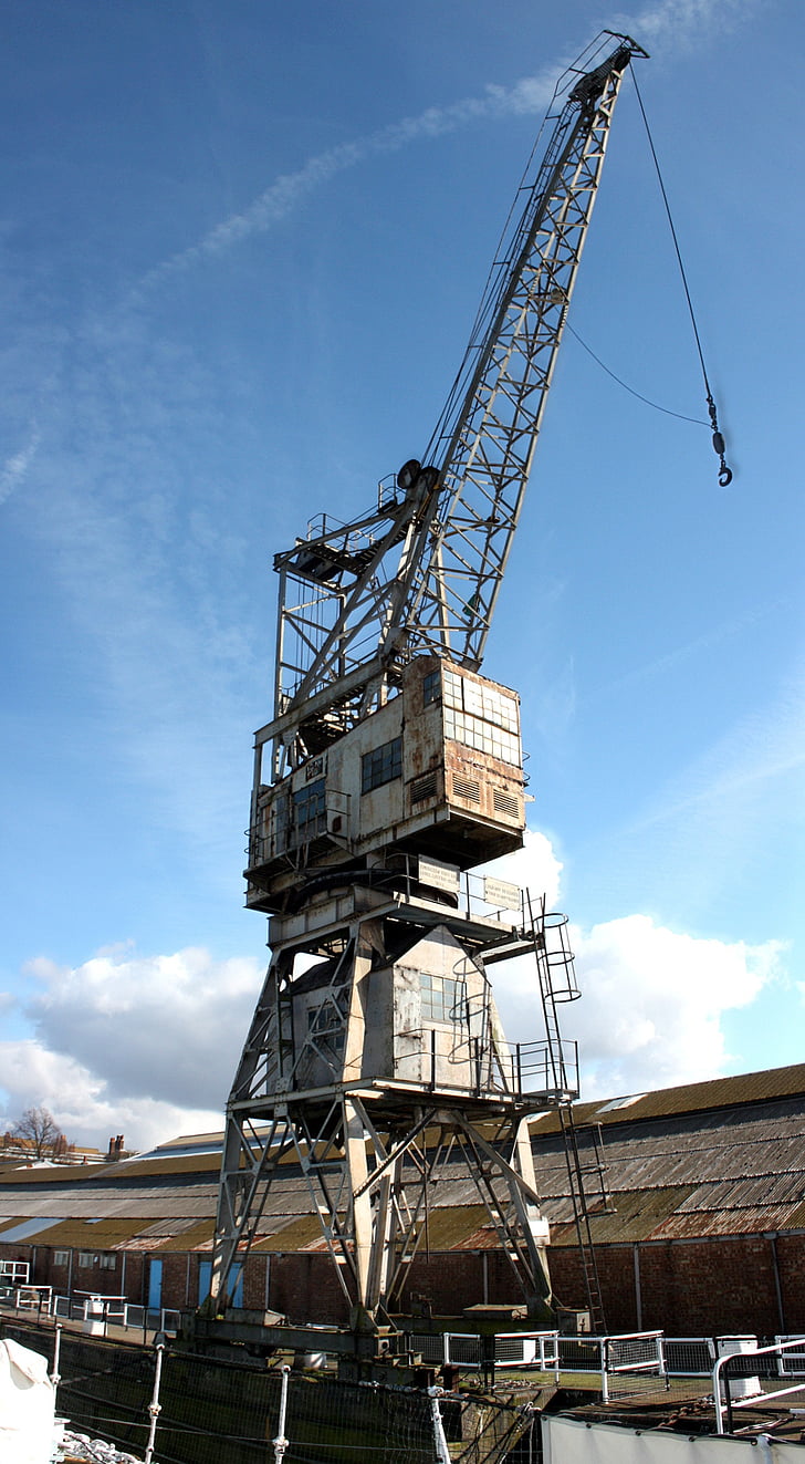 crane, dockyard, shipyard, maritime, jetty, maintenance, steel