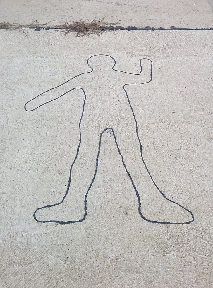 outlines, human, person, linear, people, flat, body