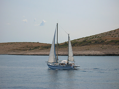 croatia, mali losinj, ship, sea, mediterranean, adriatic