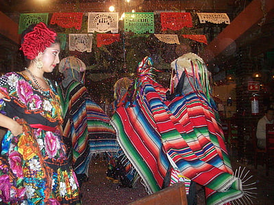 ludzie, Chiapas, Meksyk, taniec, tańcu, taniec ludowy, kadryl