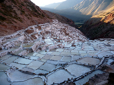 Kochsalzlösung, Salz, weiß, Landschaft, Berg, Inka, Cusco Stadt