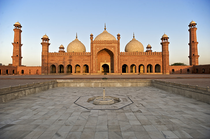 Lahore, LHR, Badshahi-moskéen, Badshahi-moskéen lahore