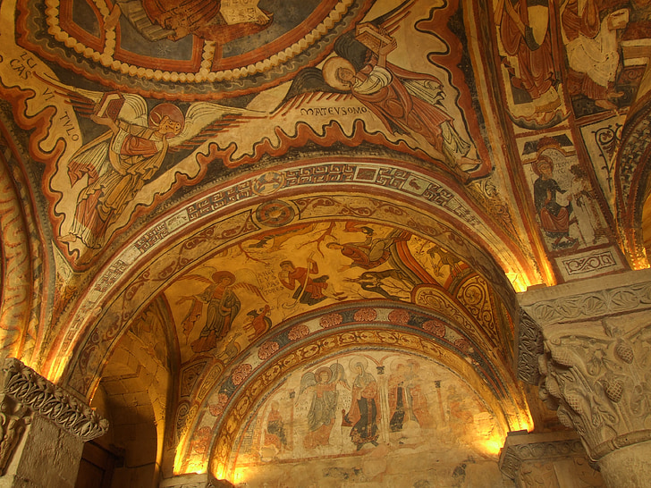 Leon, Spanien, kyrkan, San isidoro, Pantheon, Kings