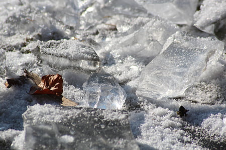 ice, winter, lake, frozen, water, icy, cold