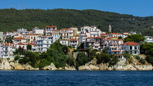 Hy Lạp, Skiathos, Chora, đảo, Hy Lạp, thị xã, Sporades