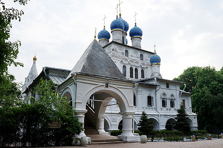 Moskva, Kolomna, chrám, kostel, kostel Nanebevstoupení Páně