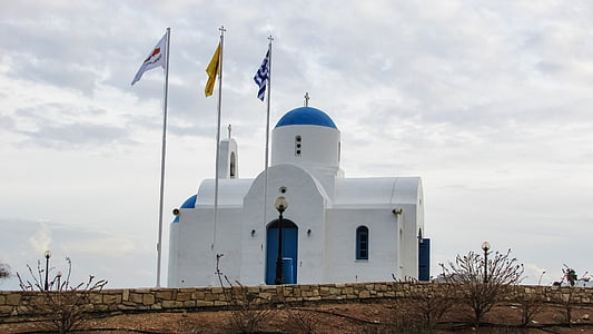 Kypros, Protaras, Ayios nikolaos, kirkko