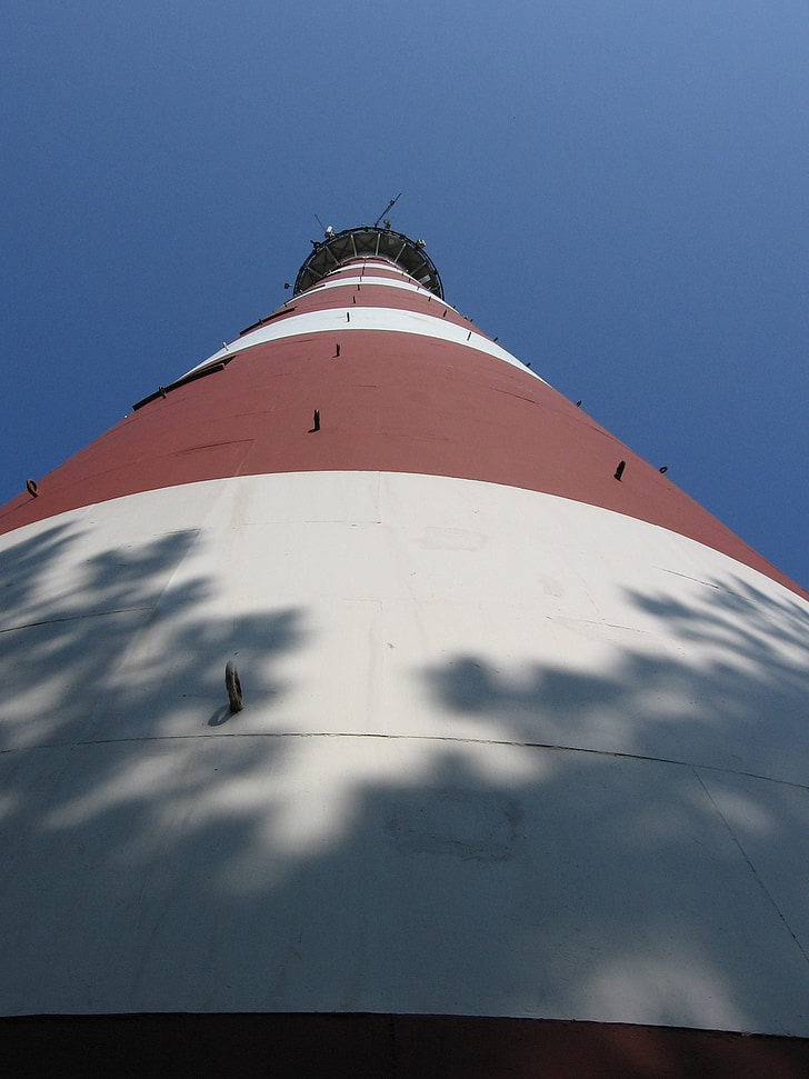 Lighthouse, Ameland, bornrif, Holland, stål, jern, Tower