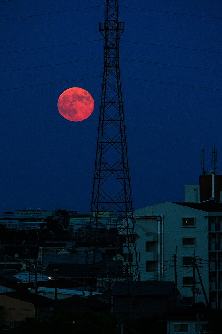Moon, täiskuu, öö