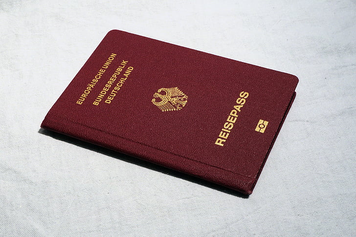 pas, pass, rejse, dokument, id, Gå væk, identitetskort