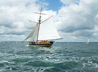 perahu layar, mantan, Brest
