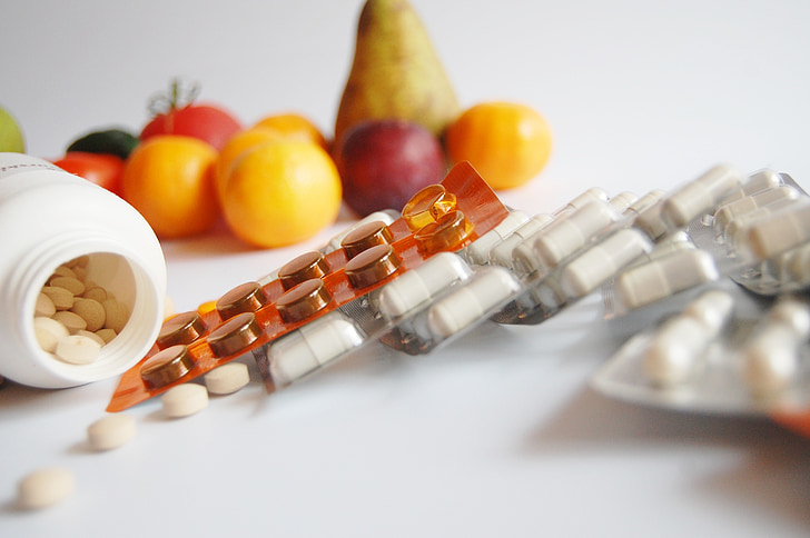 sundhed, kur, vitaminer, tabletter, sygdommen, apotek, p-piller