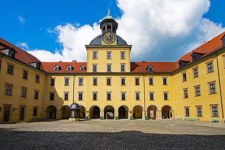 Moritz castle, Zeitz, Saksen-anhalt, Duitsland, Kasteel, Museum, Attracties in moritzburg