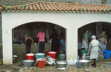 mytí, prací den, ženy, DPH, Prádelna, Turecko