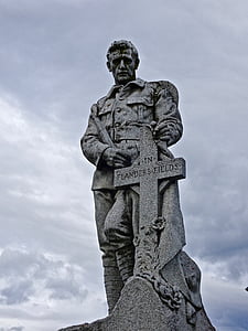 estatua de, escultura, Memorial, punto de referencia, Monumento, Ferny, Canadá