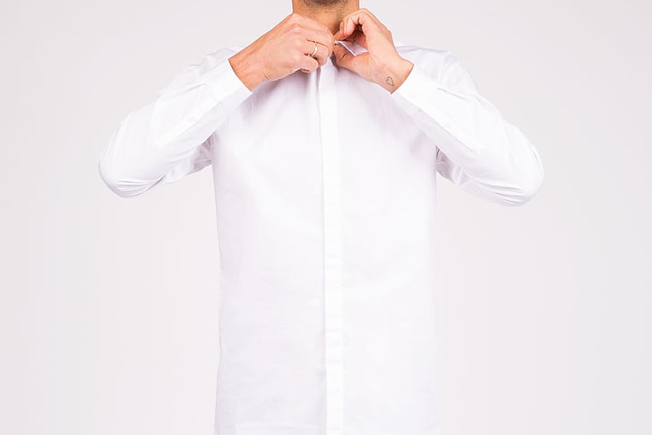 guy, man, white, grooming, sleeve, buttons, people