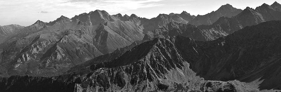 mountains, tatry, the high tatras, landscape, tops
