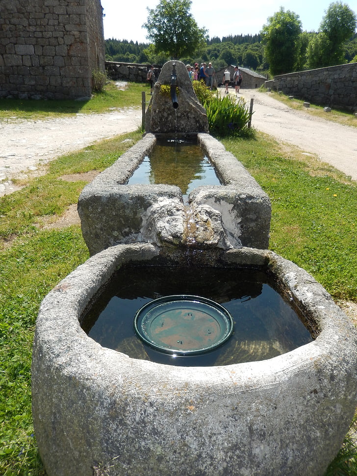 bassin, eau, Fontaine, cimetière, matériel en pierre, histoire, Pierre tombale