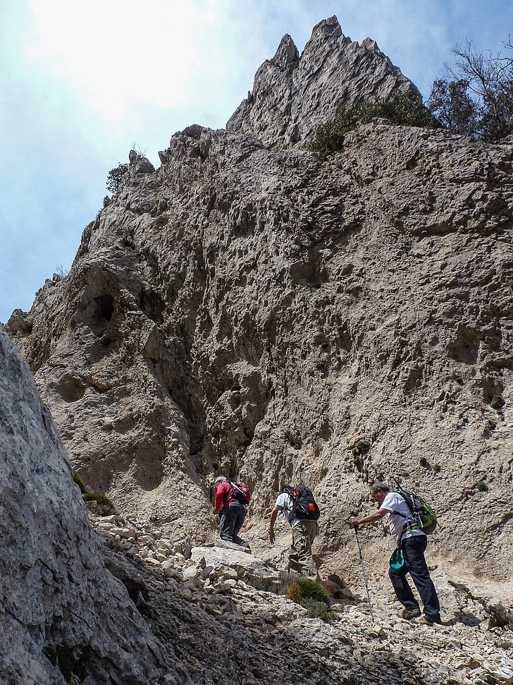 hiking, people, mountains, mountains of alicante, senderos de alicante, friendship, nature