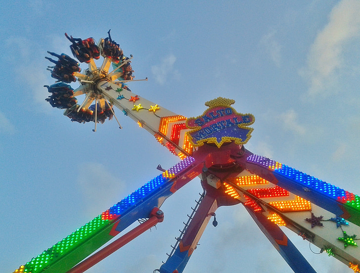 fair, carousel, speed, fun, turn, year market, folk festival