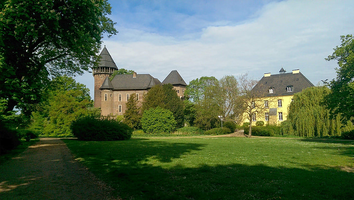 hrad linn, parku, Krefeld