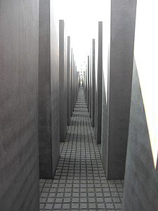 holokauszt, emlékmű, Berlin, zsidók, tőke, Németország, beton