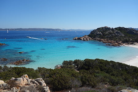 plajă, mare, Sardinia, turcoaz