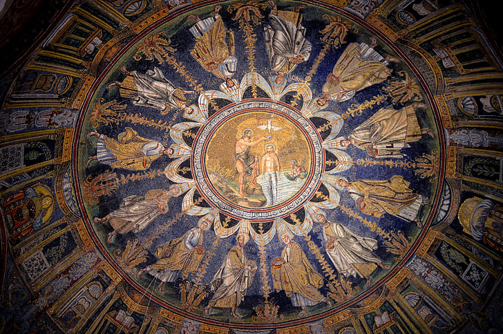 mosaikk, neoniano, Ravenna