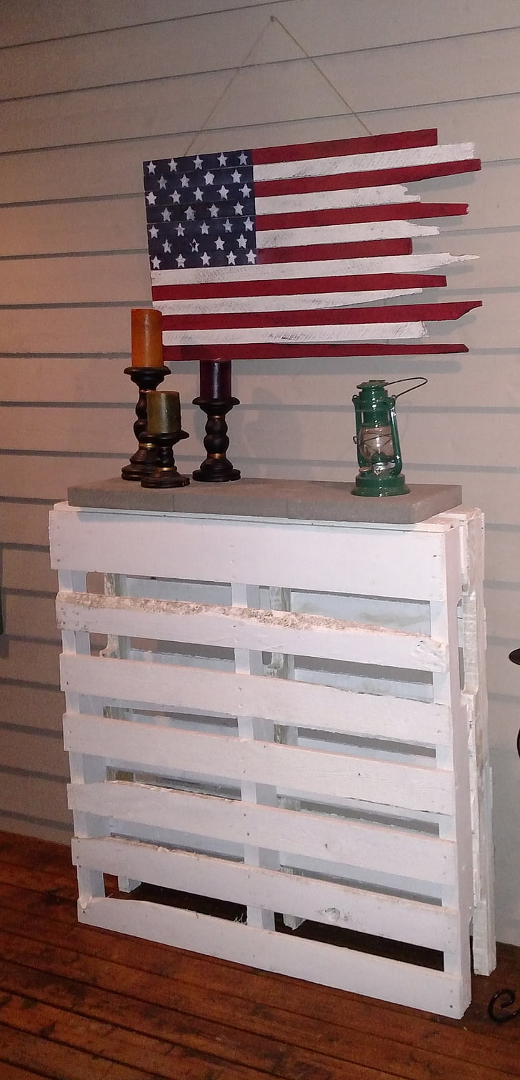 lipp, Ameerikas, kaubaaluste, reclaimedwood, DIY, americanflag, hädas